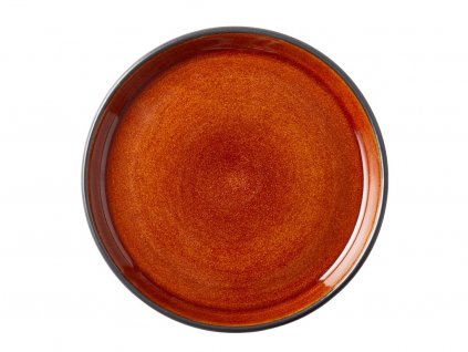 Dezertní talíř Bitz Gastro 17 cm Black/Amber | oranžová
