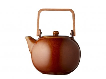 Konvička na čaj se sítkem Bitz Teapot Amber 1.2 L | oranžová
