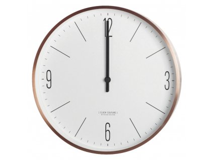 Nástěnné hodiny House Doctor CLOCK COUTURE, 30 cm