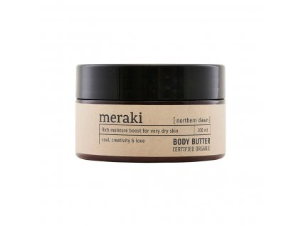 Tělové máslo /body butter Meraki NORTHERN DAWN 200 ml
