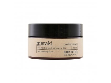 Tělové máslo /body butter Meraki NORTHERN DAWN 200 ml 