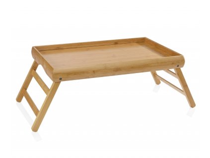 Bambusový podnos do postele Andrea House FOLDABLE BED TRAY | přírodní