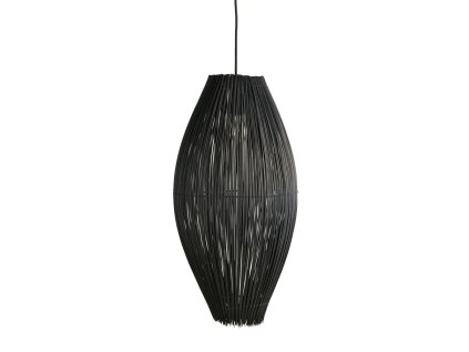 Lustr Muubs Fishtrap 66 cm | černá