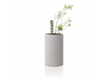 Váza Blomus COLUNA 20 cm | světle šedá 