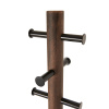 Stojací věšák Umbra Pillar 165 cm | černý/hnědý