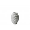 10525 2 porcelanova vaza morso river white 16 cm bila