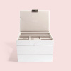 Šperkovnice 4 v 1 Stackers White Classic Set | bílá