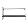 Stylová polička Bloomingville North Shelf | černá