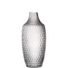 Skleněná váza Leonardo POESIA šedá 30 cm | šedá