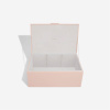 Sada úložných boxu Stackers Blush Pink & Gold Set of 2 Storage Boxes | růžová