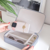 Cestovní šperkovnice na hodinky, šperky a brýle Stackers Lavender Zipped Jewellery & Accessories Box | modrá