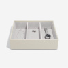 Box na šperky a hodinky Stackers Oatmeal Classic Watch & Accessory Layer | krémová