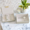 Šperkovnice 2 v 1 Stackers Oatmeal Mini Jewellery Box | krémová