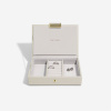 Šperkovnice 2 v 1 Stackers Oatmeal Mini Jewellery Box | krémová