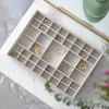 Box na šperky Stackers Oatmeal Supersize Trinket Layer | krémová