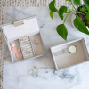 Šperkovnice 2 v 1 Stackers Pebble Grey Mini Jewellery Box | šedá