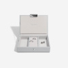 Šperkovnice 2 v 1 Stackers Pebble Grey Mini Jewellery Box | šedá