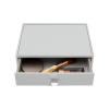 Stolní organizér na kosmetiku Stackers Pebble Grey Makeup Organiser Drawer | šedá