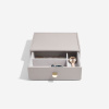 Šperkovnice se šuplíky 4 v 1 Stackers Taupe Classic Drawers | šedobéžová