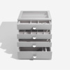 Šperkovnice se šuplíky 4 v 1 Stackers Pebble Grey Classic Drawers | šedá