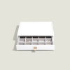 Šperkovnice se šuplíky 4 v 1 Stackers Pebble White Classic Drawers | bílá
