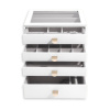 Šperkovnice se šuplíky 4 v 1 Stackers Pebble White Classic Drawers | bílá