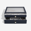 Šperkovnice se šuplíky 2 v 1 Stackers Navy Pebble Supersize Drawers | tmavě modrá