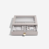 Šperkovnice na šarmy Stackers Taupe Classic Charm Display Drawer | šedobéžová