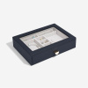 Šperkovnice na šarmy Stackers Pebble Navy Classic Charm Display Drawer | tmavě modrá