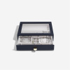Šperkovnice na šarmy Stackers Pebble Navy Classic Charm Display Drawer | tmavě modrá