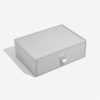Box na hodínky Stackers Pebble Grey Classic Accessory Drawer  | šedá