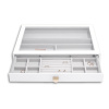 Šperkovnice se šuplíkem Stackers White Supersize Display Drawer | bílá