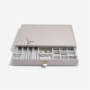 Box se šuplíkem na šperky Stackers Taupe Supersize All In One Drawer  | šedobéžová
