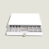 Šperkovnice se šuplíkem Stackers Pebble White Supersize All In One Drawer  | bílá