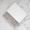 Šperkovnice se šuplíkem Stackers Pebble White Supersize All In One Drawer  | bílá