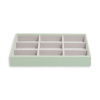 Box na šperky Stackers Sage Green Classic 9 | zelená