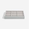 Box na šperky Stackers Pebble Grey Classic 9 | šedá