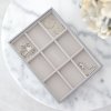 Box na šperky Stackers Pebble Grey Classic 9 | šedá