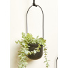 Sada závěsných květináčů Umbra Triflora 5 ks | černá, šedá