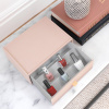 Organizér na laky na nehty Stackers Blush Classic Nail Polish Drawer | růžová