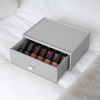 Organizér na laky na nehty Stackers Pebble Grey Classic Nail Polish Drawer | šedá