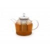 Skleněná konvice na čaj s nerezovým sítkem Bredemeijer Minuet Santhee 0.5L | průhledná