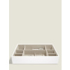 Šperkovnice 3 v 1 Stackers White Supersize Jewellery Box | bílá