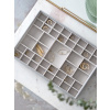 Box na šperky Stackers Pebble Grey Supersize Trinket Layer | šedá