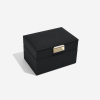 Šperkovnice 2 v 1 Stackers Black Mini Jewellery Box | černá