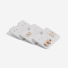 Vložka na náušnice do boxu na šperky Stackers Earring Accessory | šedá