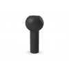 Keramická váza Cooee Design Pillar Black, 32 cm  | černá