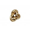 Keramická dekorace uzel Cooee Design Knot, velká | zlatá