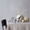 Kulatá váza Cooee Design Ball Shell | krémová