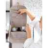 Kosmetická taška Stackers Hanging Washbag Taupe | šedobéžová